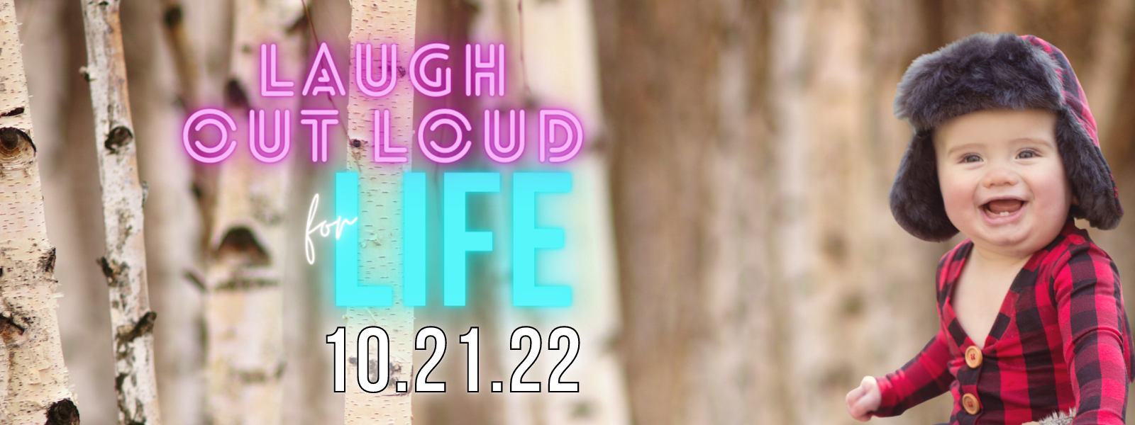 Laugh Out Loud for Life Logo